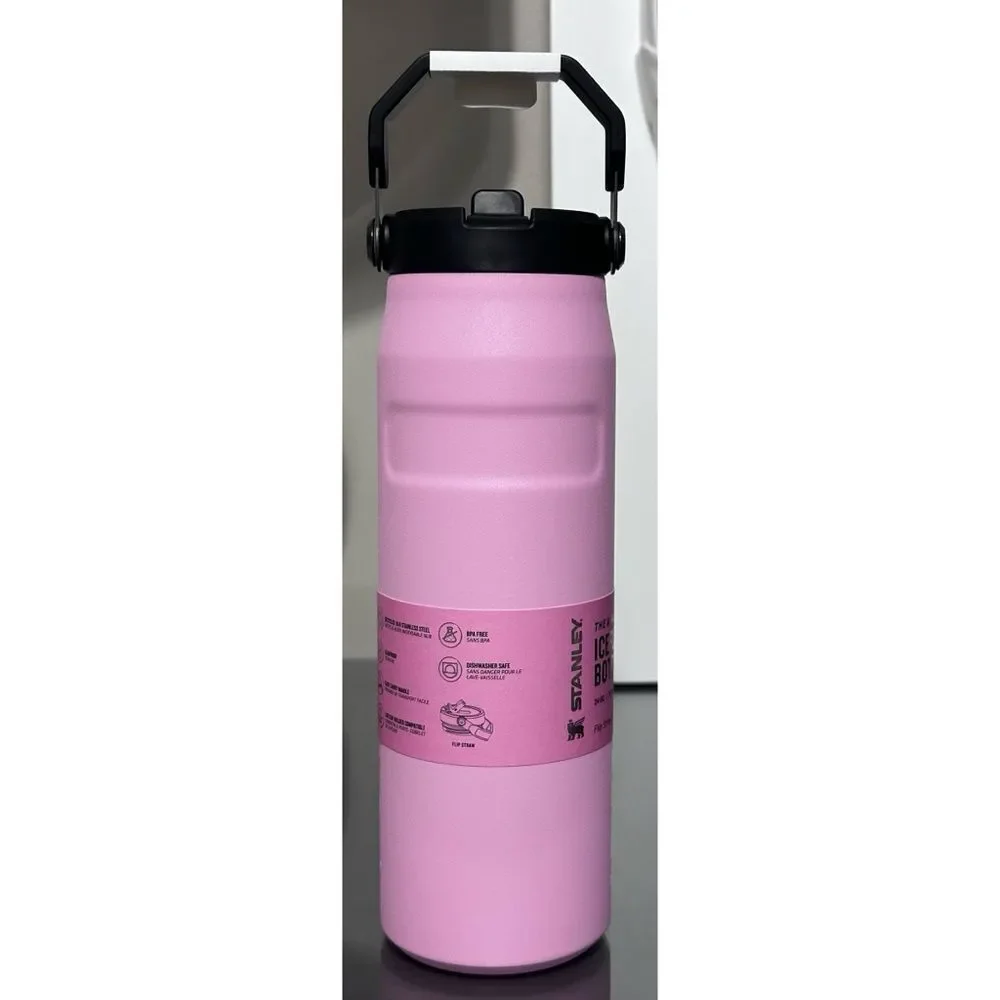MESSI X STANLEY AEROLIGHT ICEFLOW FLIP STRAW 2.0‎ BOTTLE, 24 OZ- MESSI GOAT PINK - Picture 4 of 6